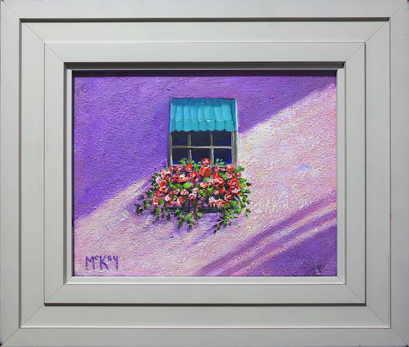 Window Box 8x10 $375 at Hunter Wolff Gallery
